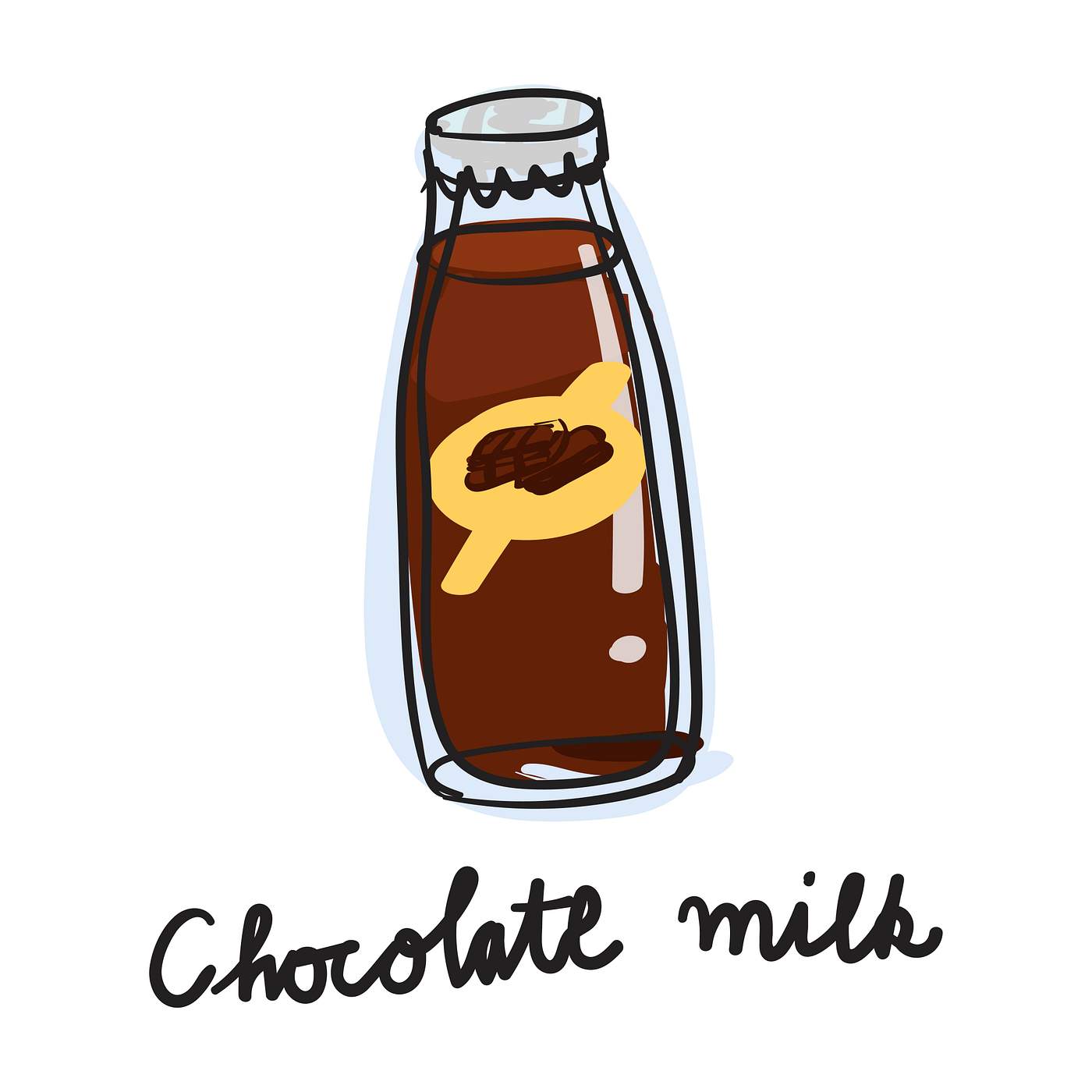 Chocolate Milk Drawing