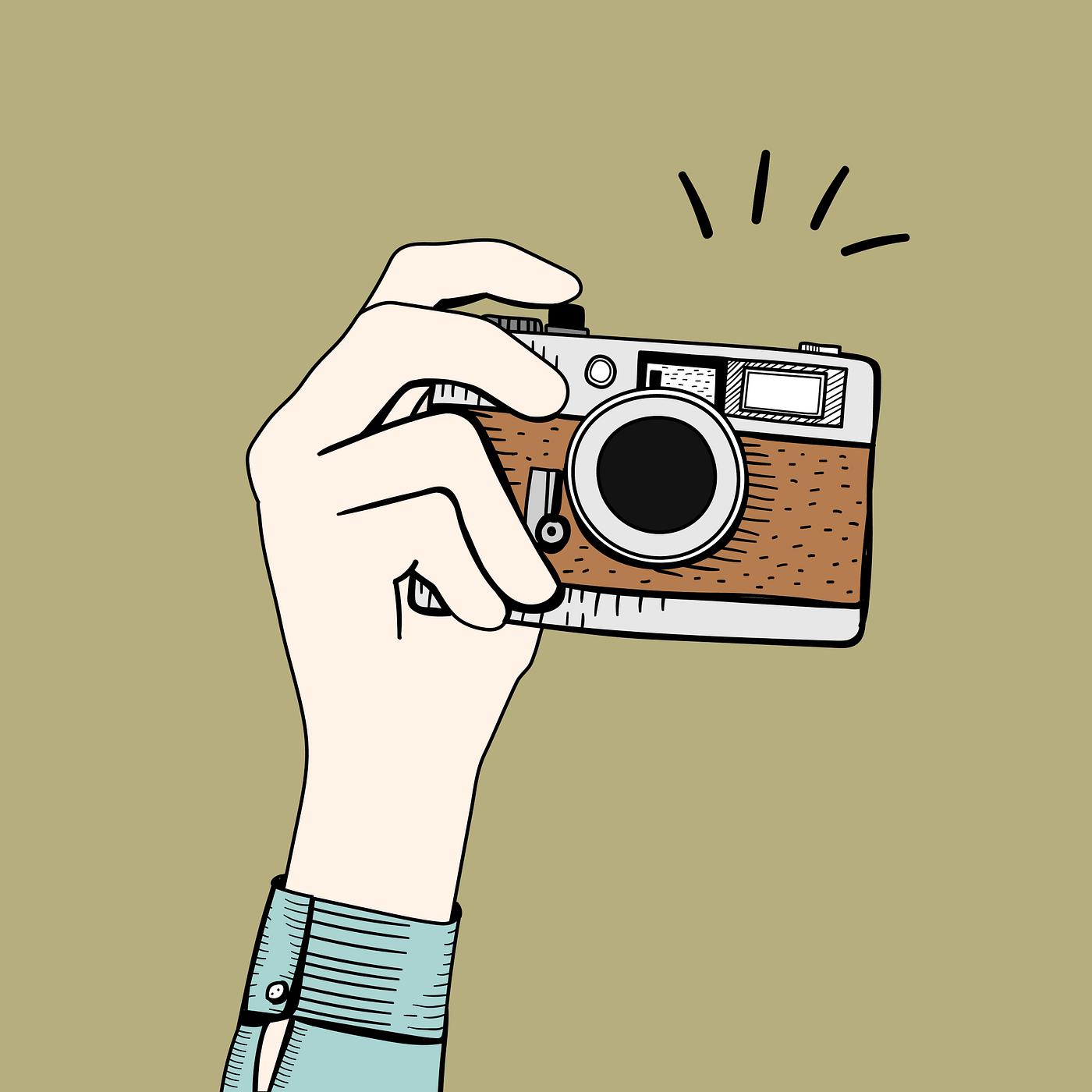 Download Vector of vintage camera | Free stock illustration - 49461