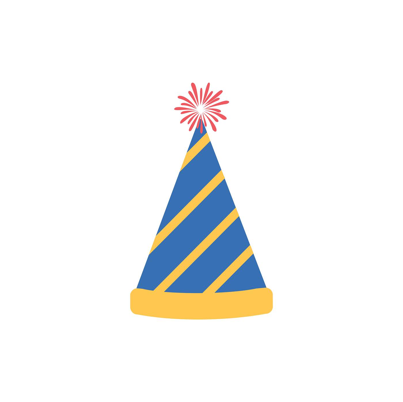 Download Illustration of party hat icon | Free vector - 266656