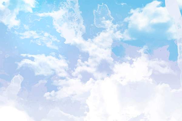 Vibrant Sky Background Royalty Free Vector
