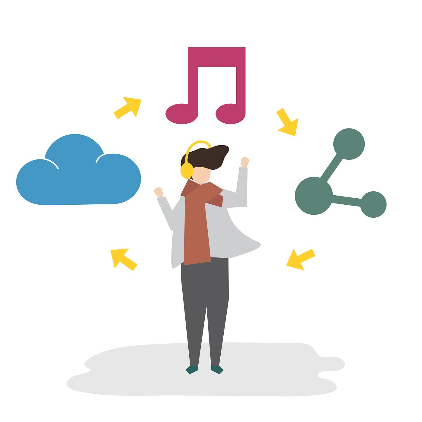 illustration of avatar social