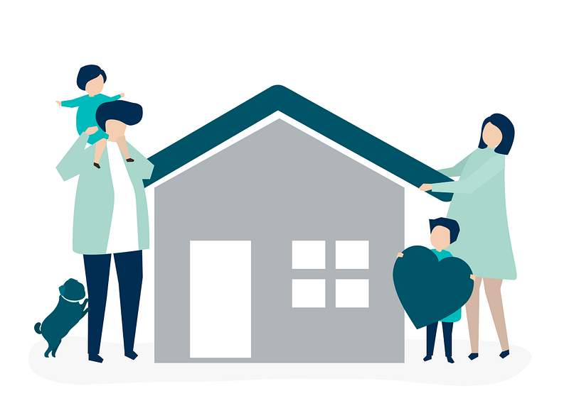 Characters of a loving family and their house… | Royalty free stock vector Characters of a loving family and their house illustration
We are proud to support Hope for Children on their mission to…