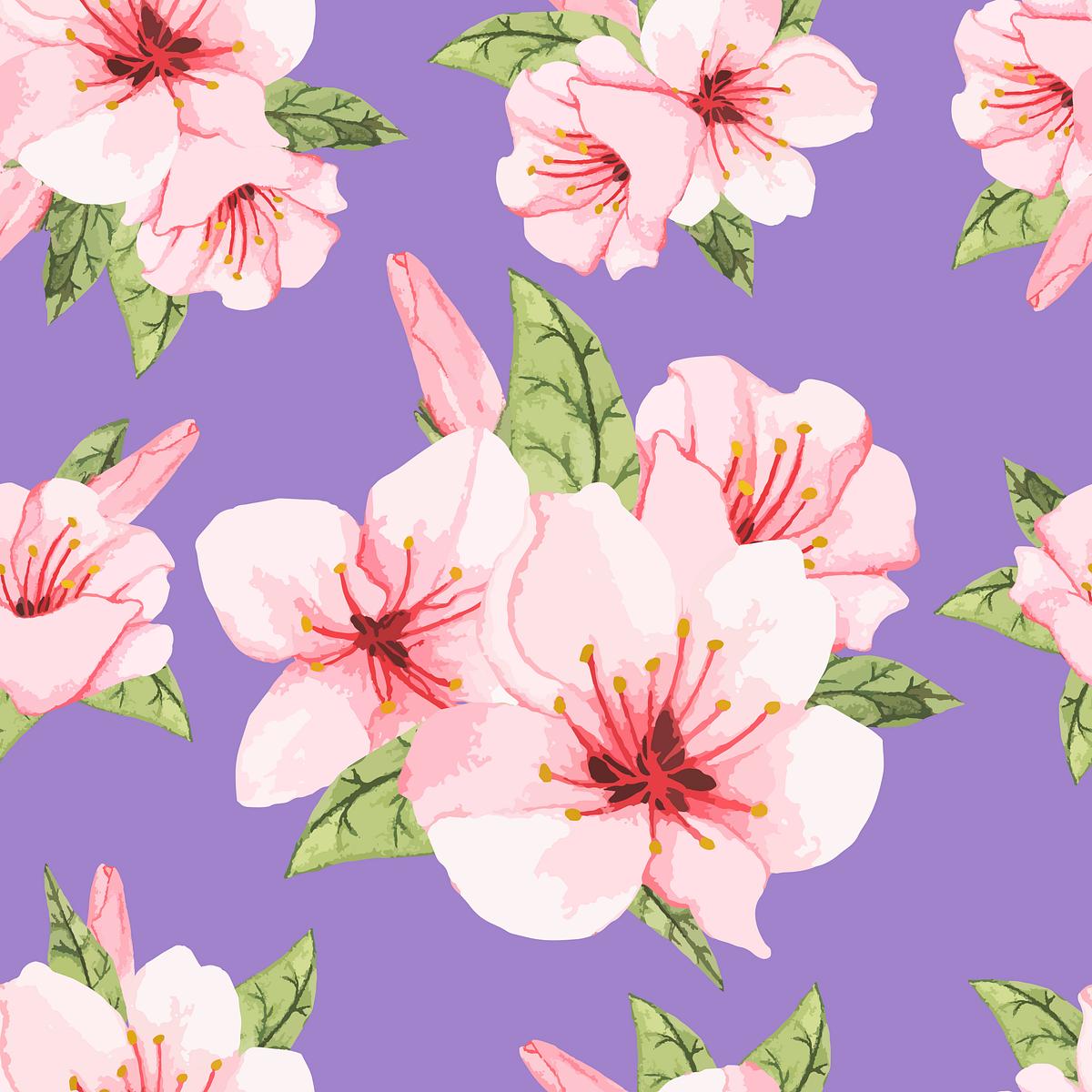 Hand drawn flower isolated | Free Vector - rawpixel
