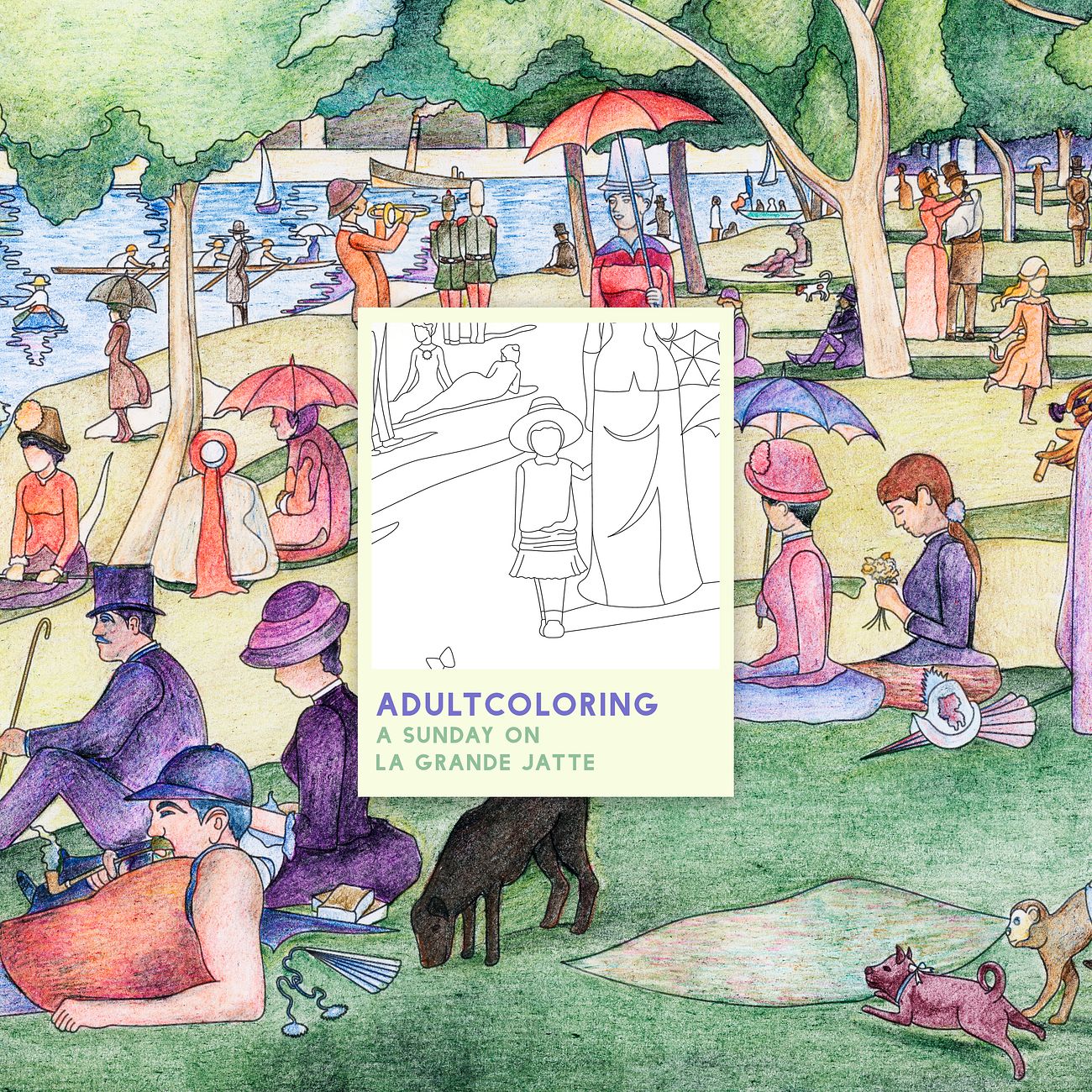 A Sunday On La Grande Jatte 1884 By Georges Seurat Adult