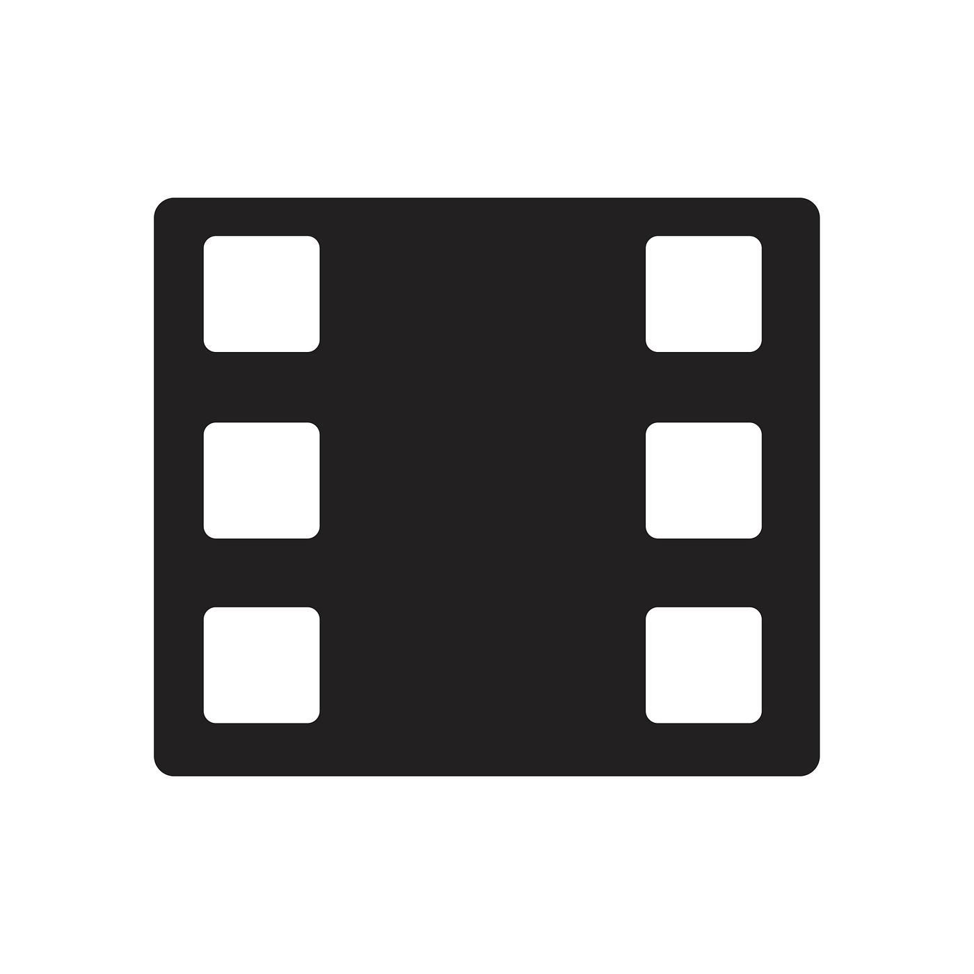 Classical filmstrip on isolated background Classical filmstrip on isolated background