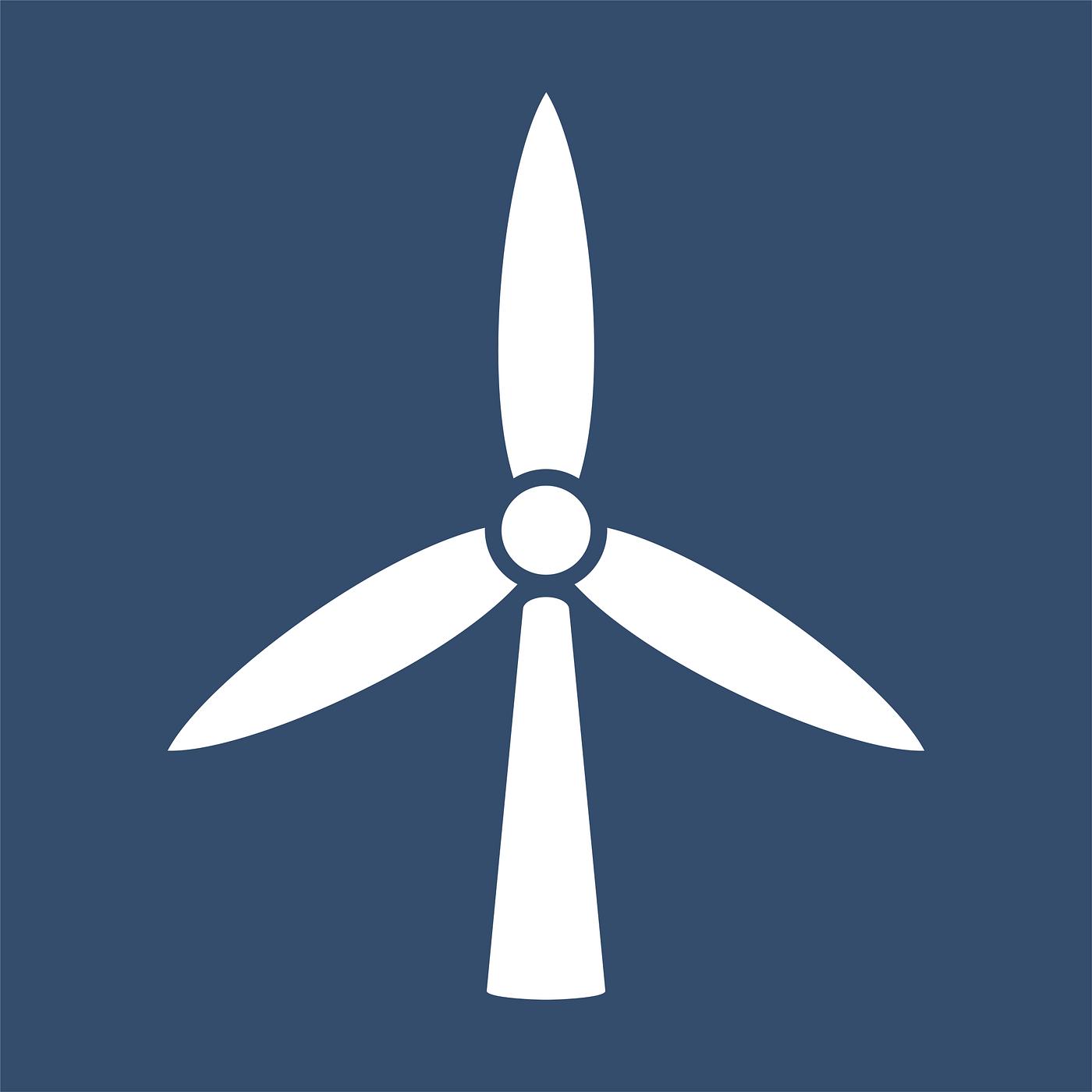 Windmill icon isolated on background Windmill icon isolated on background