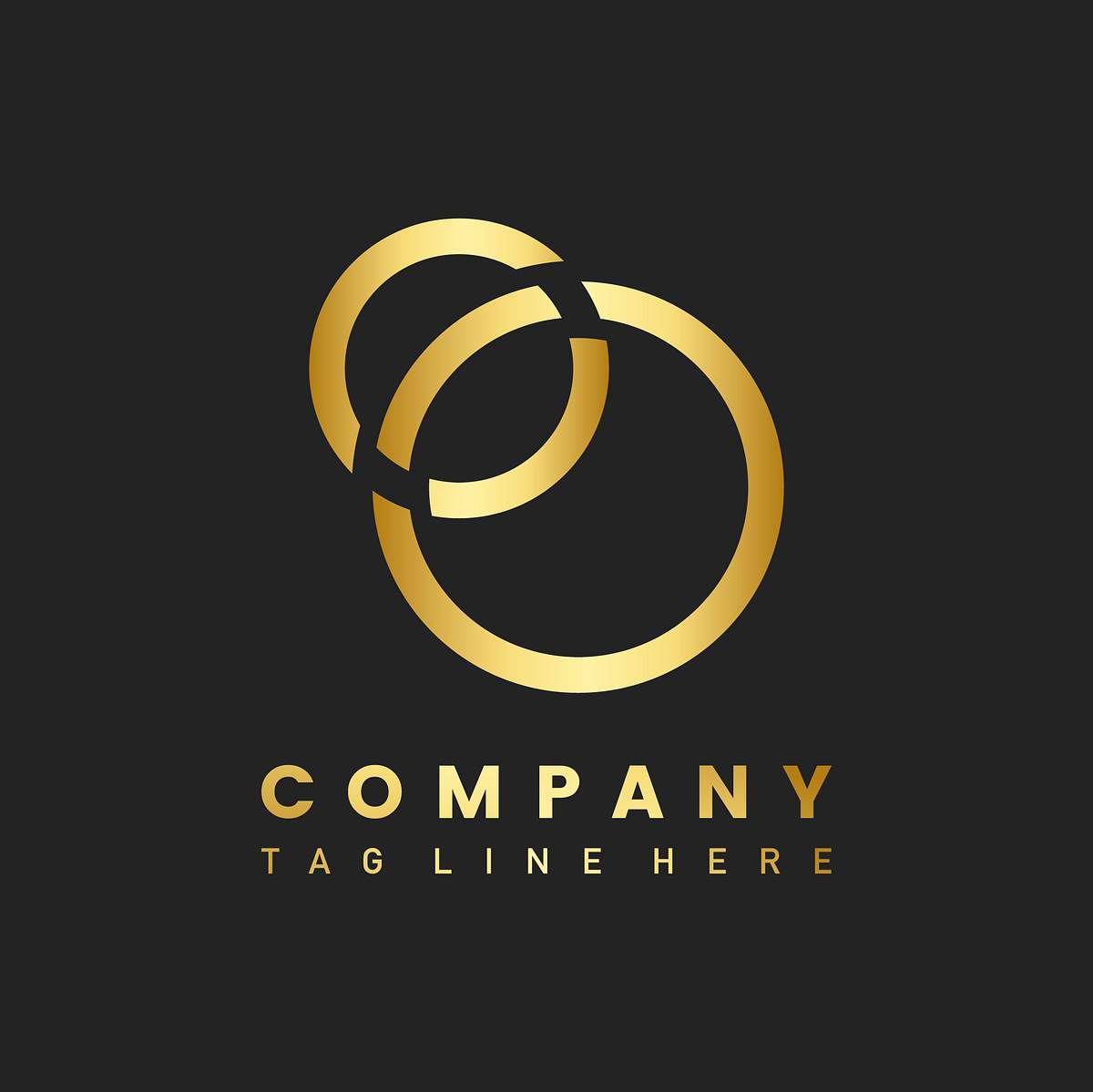 Modern Company Logo Design Vector