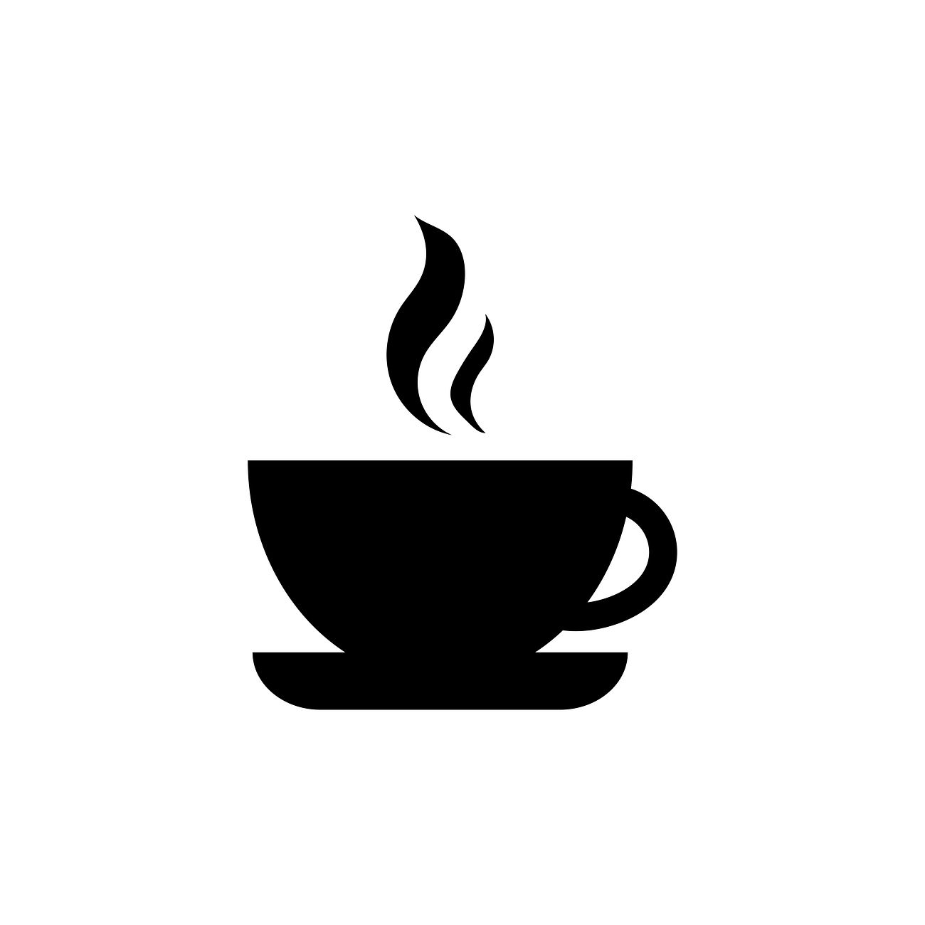 Fresh hot coffee icon vector | Free vector - 501268