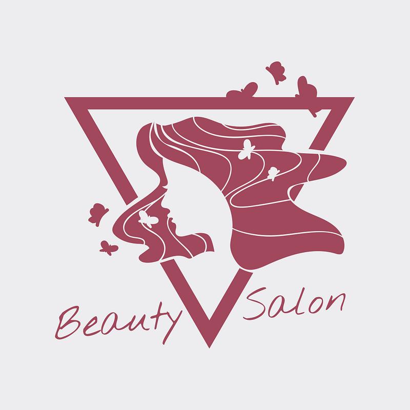Beauty and hair salon icon | Free stock illustration - 473021