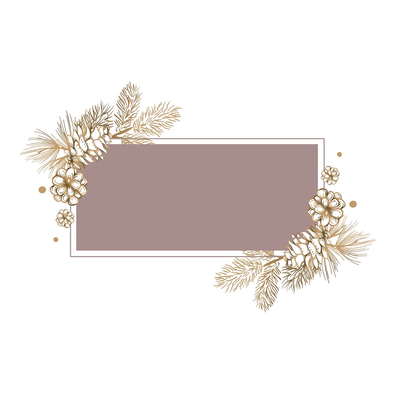 Download Blank floral invite | Royalty free vector - 553617