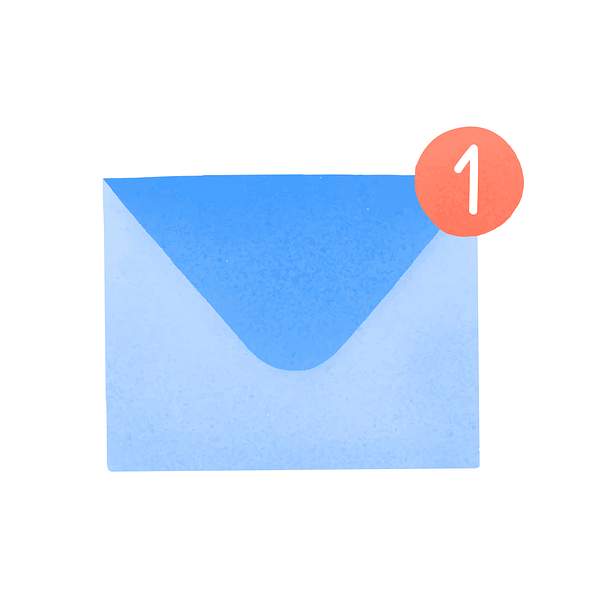 New mail social media icon vector 