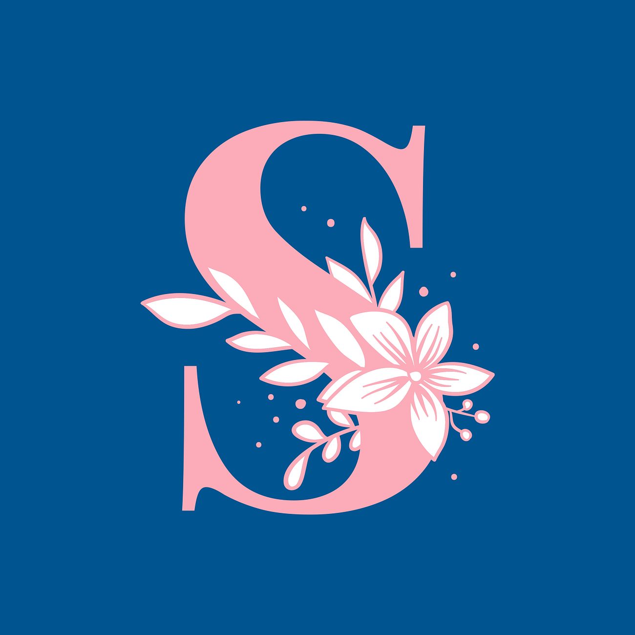 Floral Letter S Images Free Vectors, PNGs, Mockups & Backgrounds