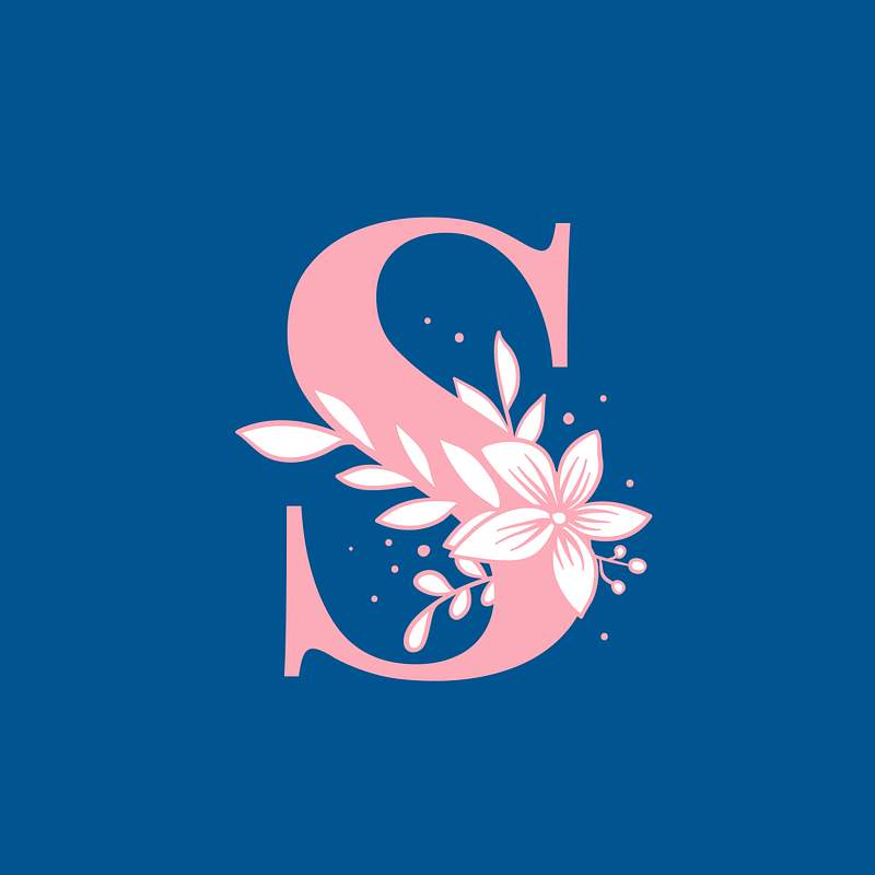 Floral Letter S Images | Free Vectors, PNGs, Mockups & Backgrounds