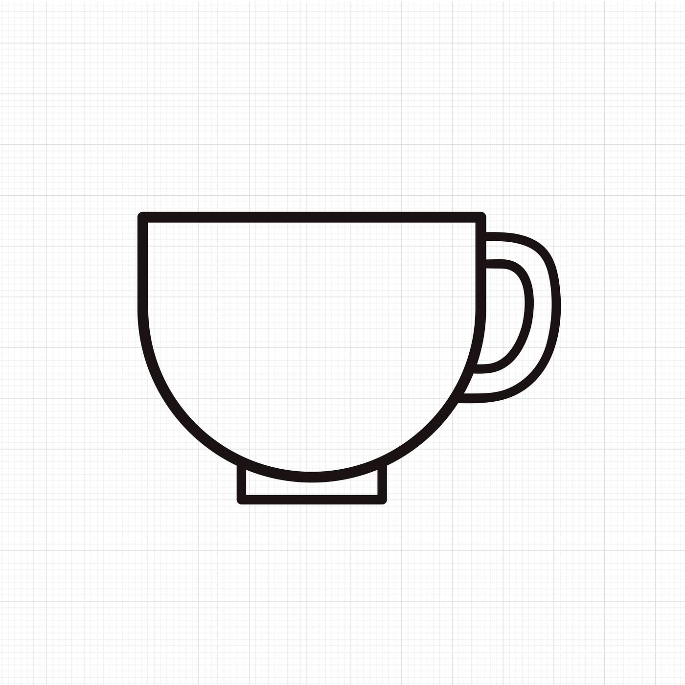 Download Vector of coffee cup icon | Free stock vector - 16569