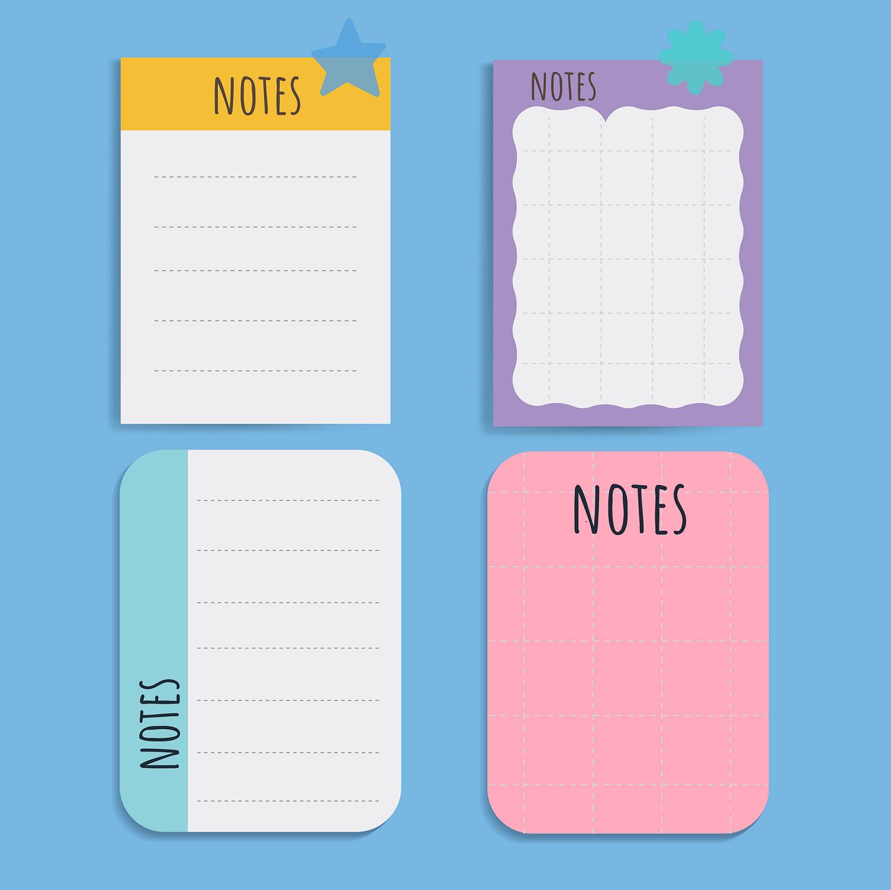 Free Printable Sticky Note Vectors Royalty Free Stock Vectors rawpixel