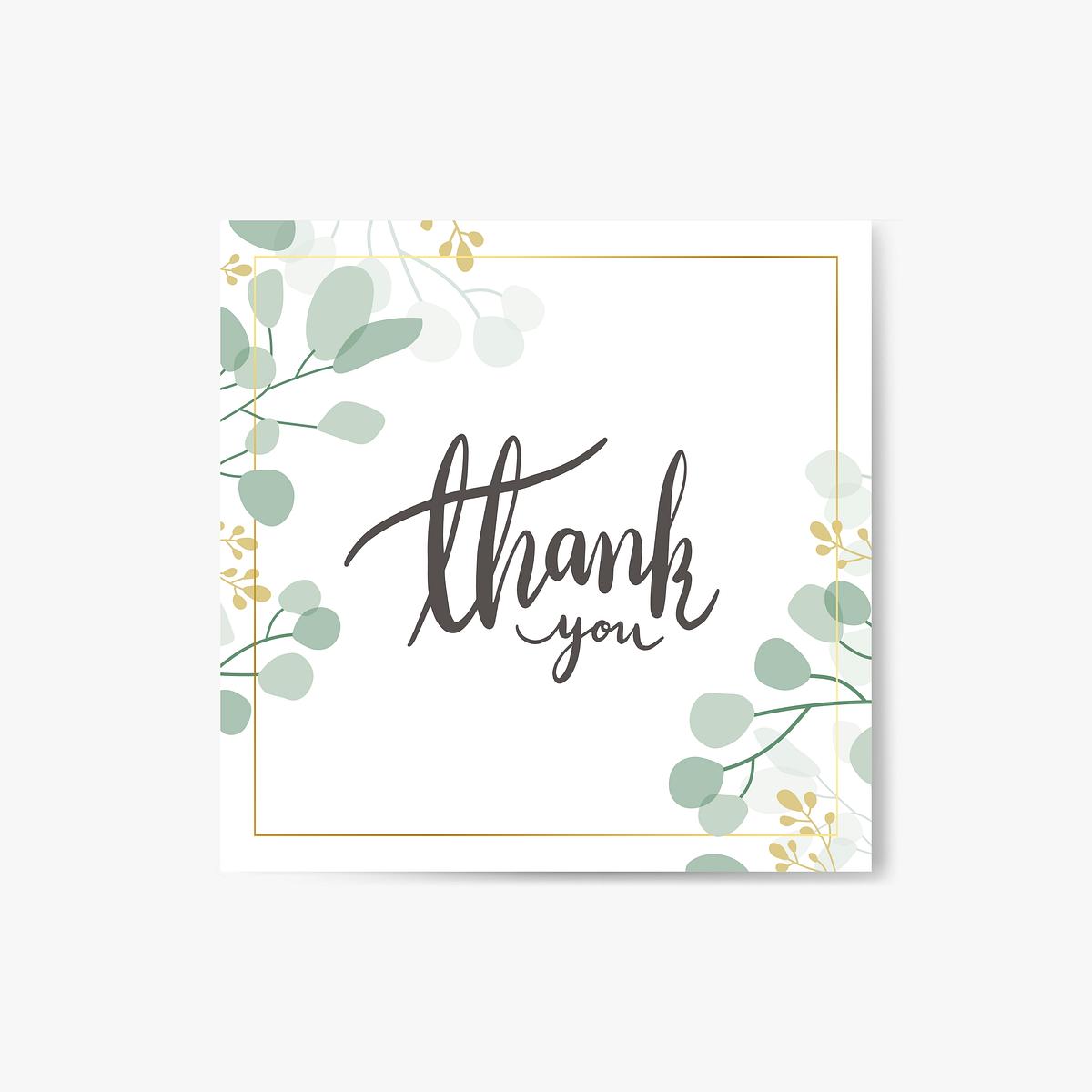 thank you card royalty free stock illustration 545544