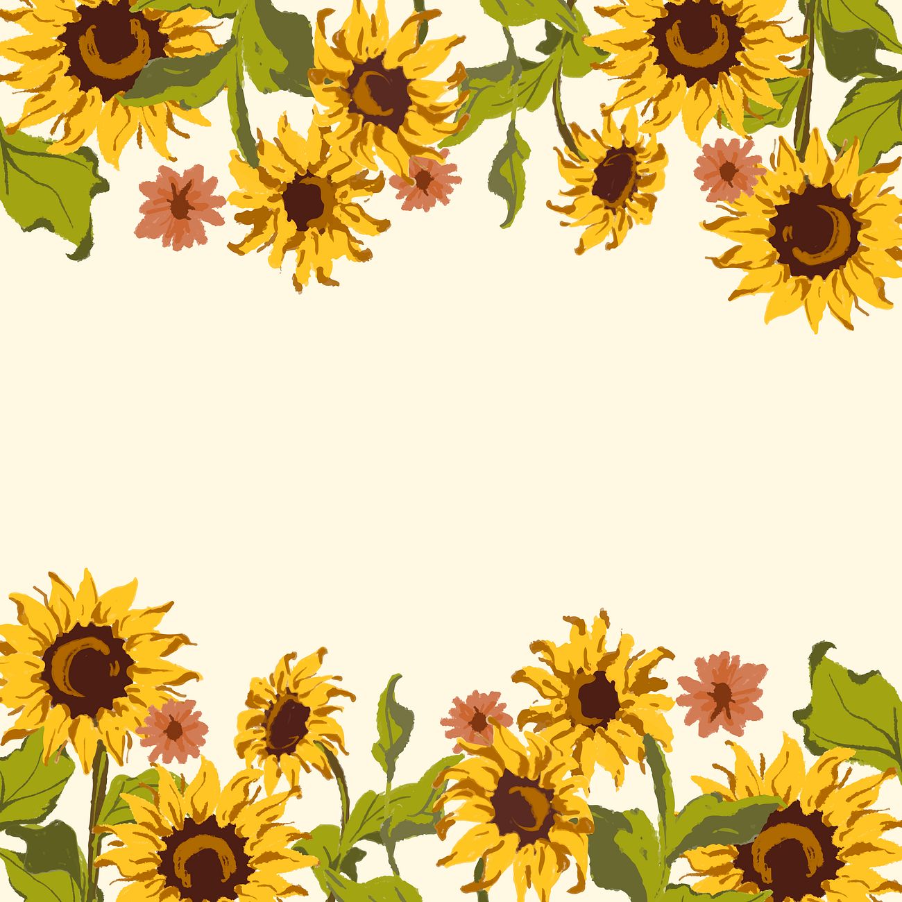 Sunflower Pattern SVG sunflower-pattern-svg
