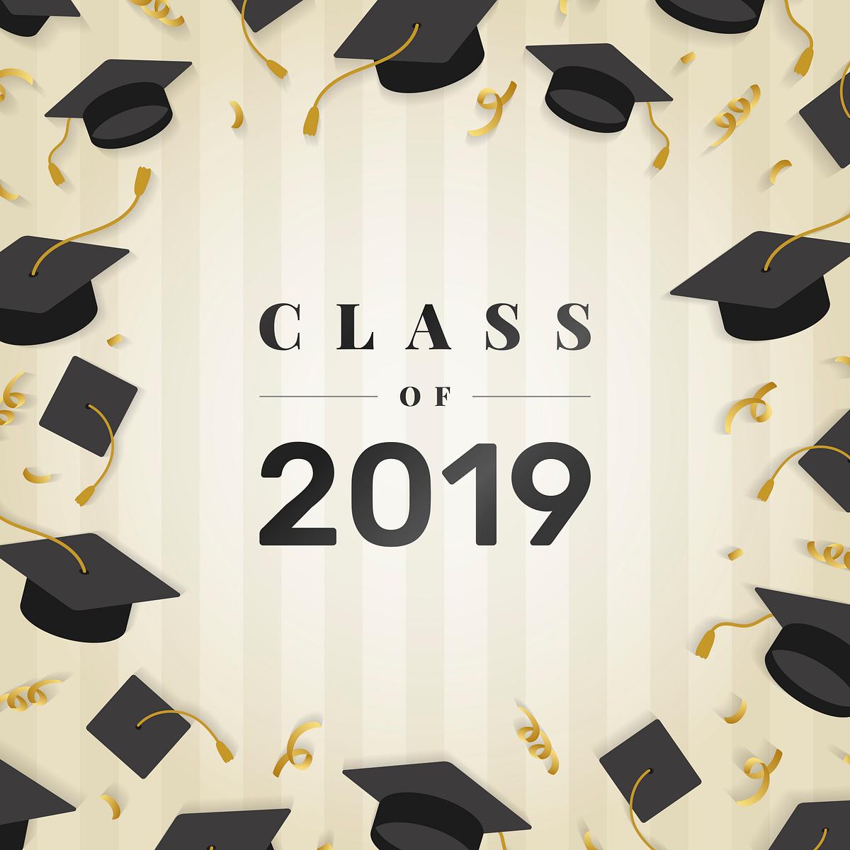 Class of 2019 | Free stock illustration - 575254