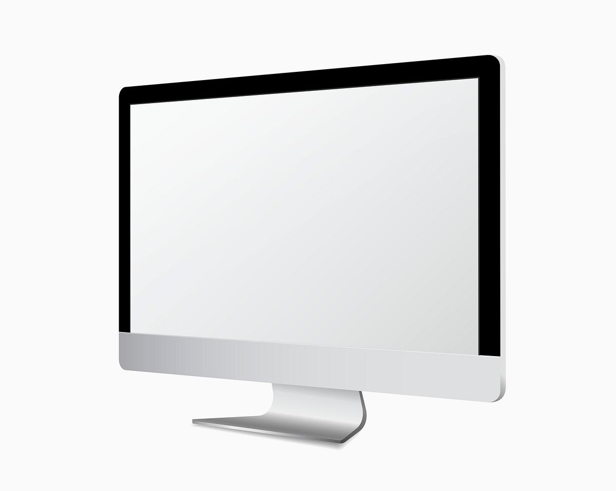 Computer And Laptop Mockup Png