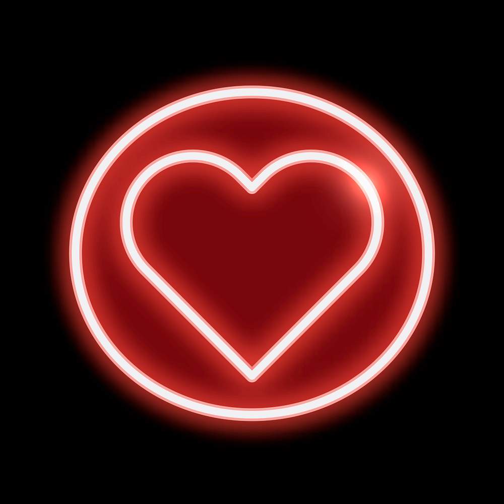 Neon Heart Images | Free Vectors, PNGs, Mockups & Backgrounds - rawpixel