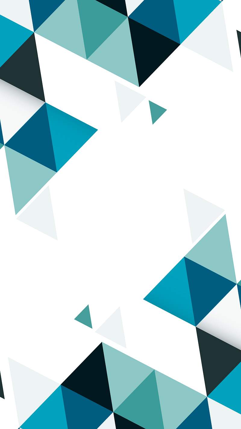 Futuristic geometrical border