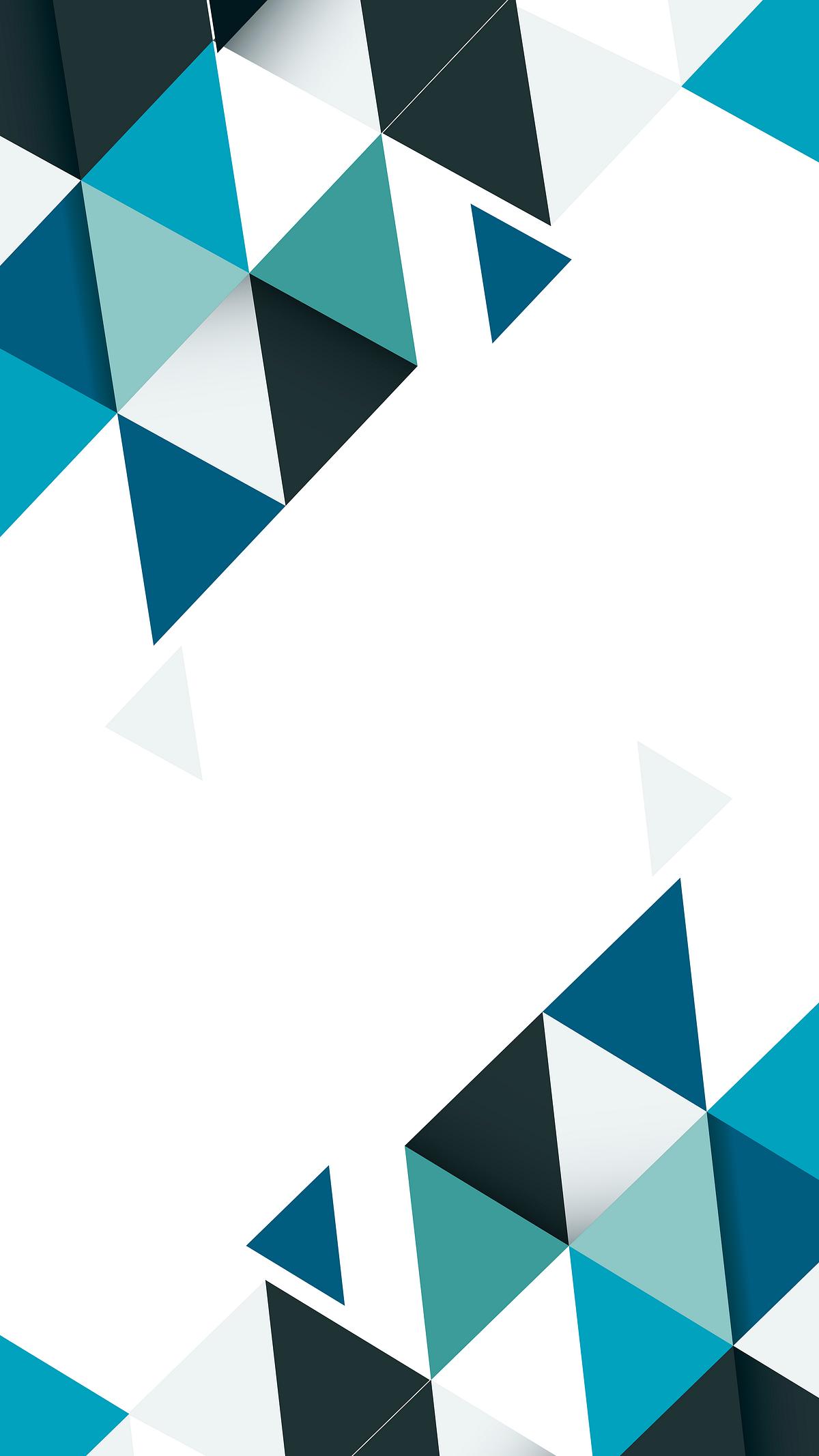 Download Futuristic geometrical border | Free stock vector - 679851