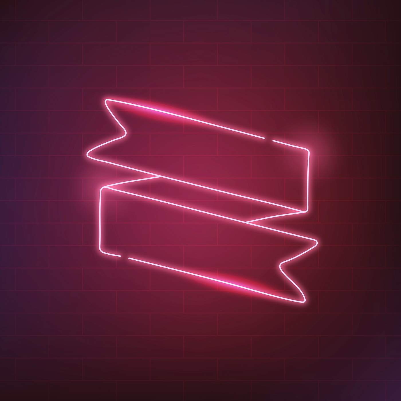 Pink neon banner Free vector 843067 Pink neon banner Free vector 843067