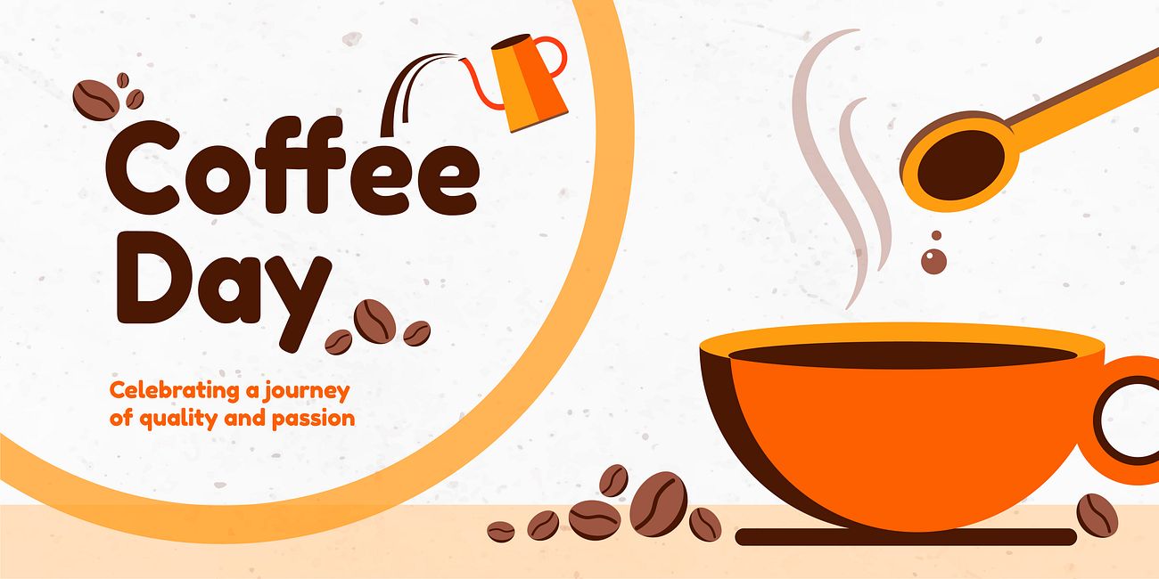 Download Coffee day banner | Royalty free vector - 1180445