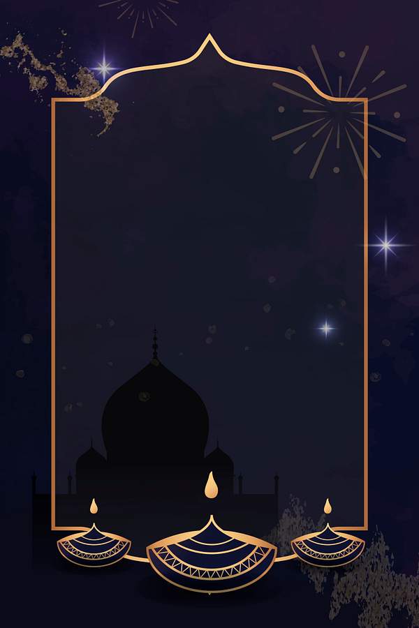 Festive Diwali Frame Royalty Free Vector 1213559