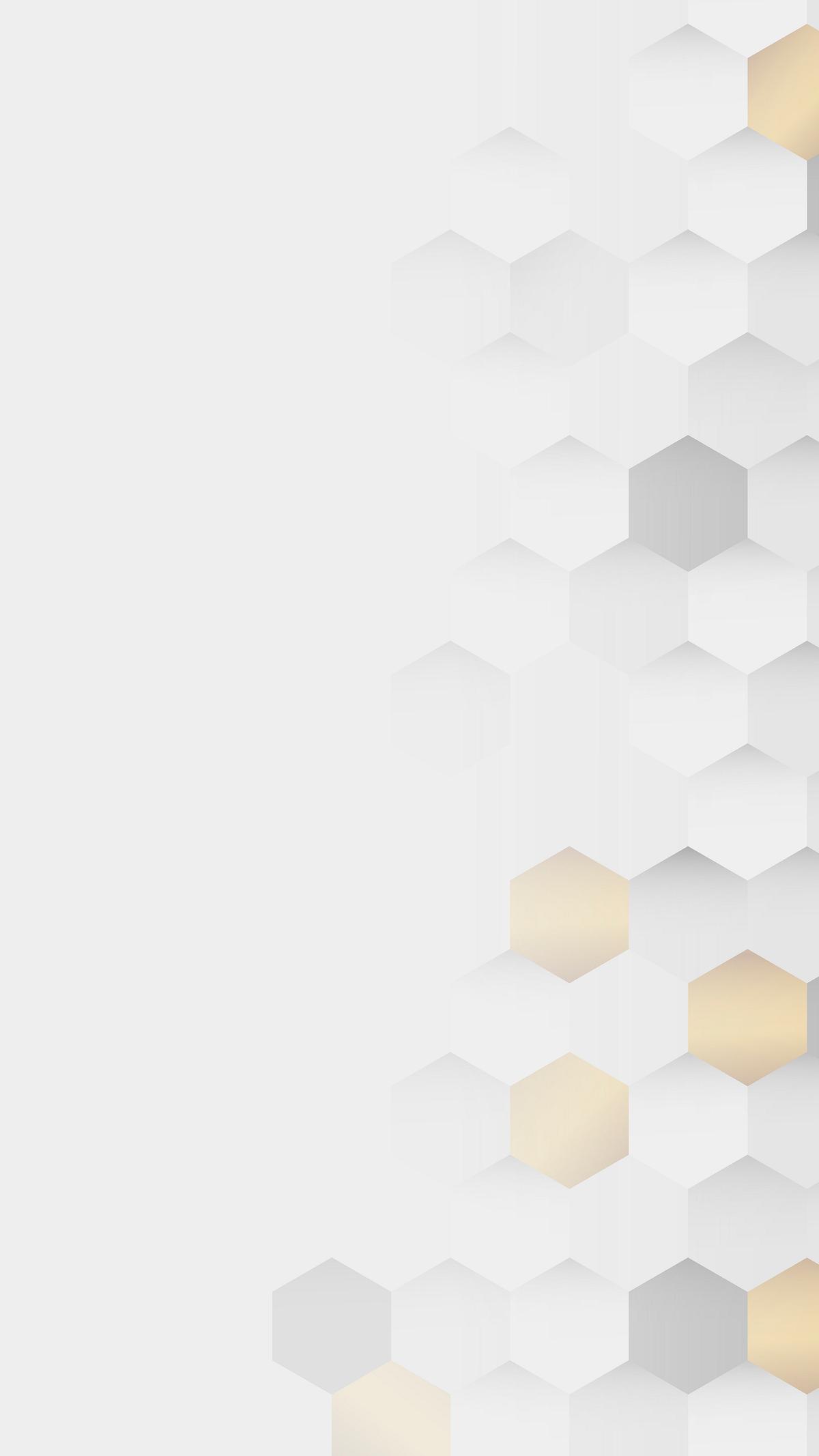 Grey Hexagon Wallpaper - Nosirix