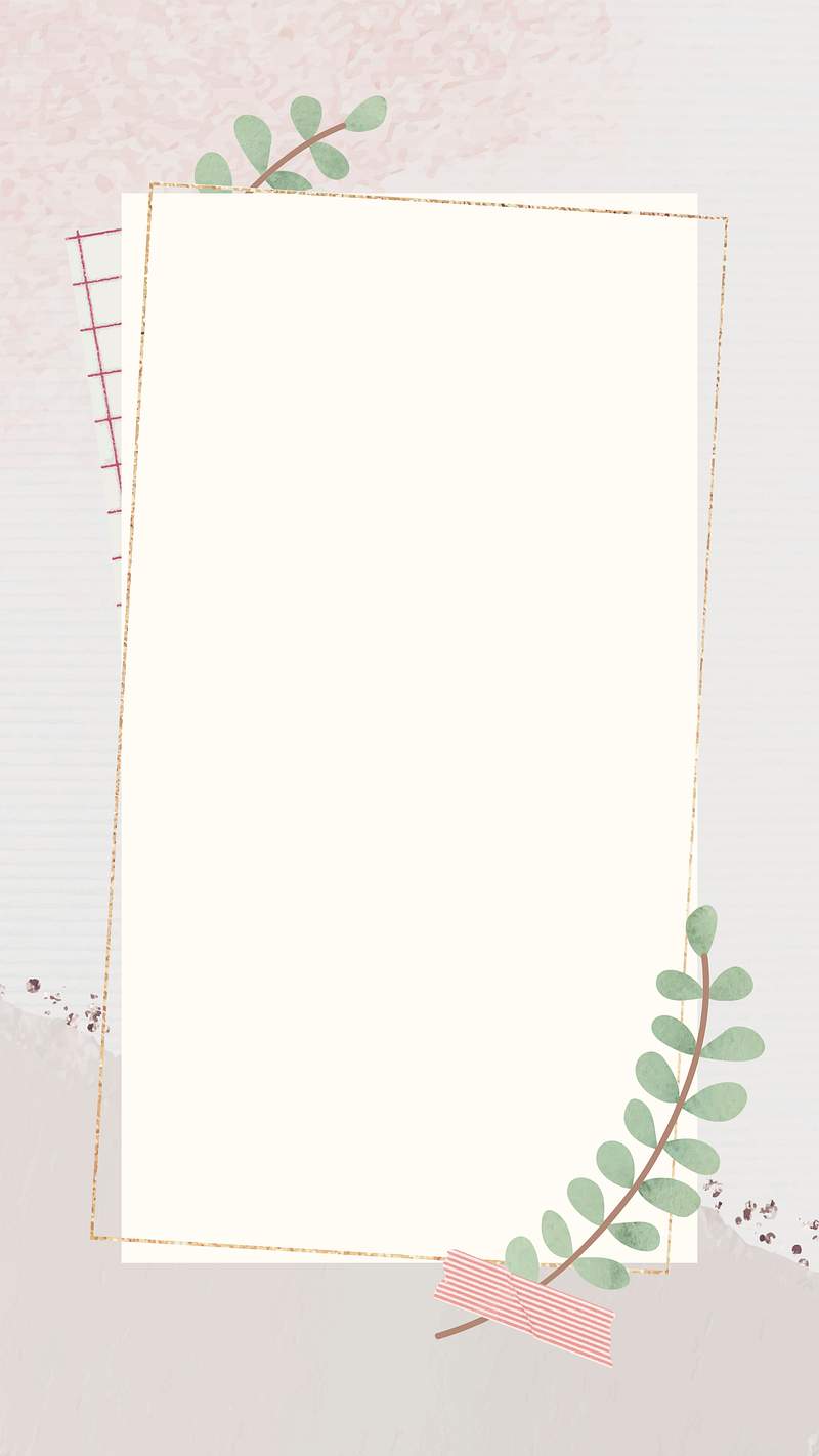Pastel Minimalist Aesthetic Border Design - Michael Arntz