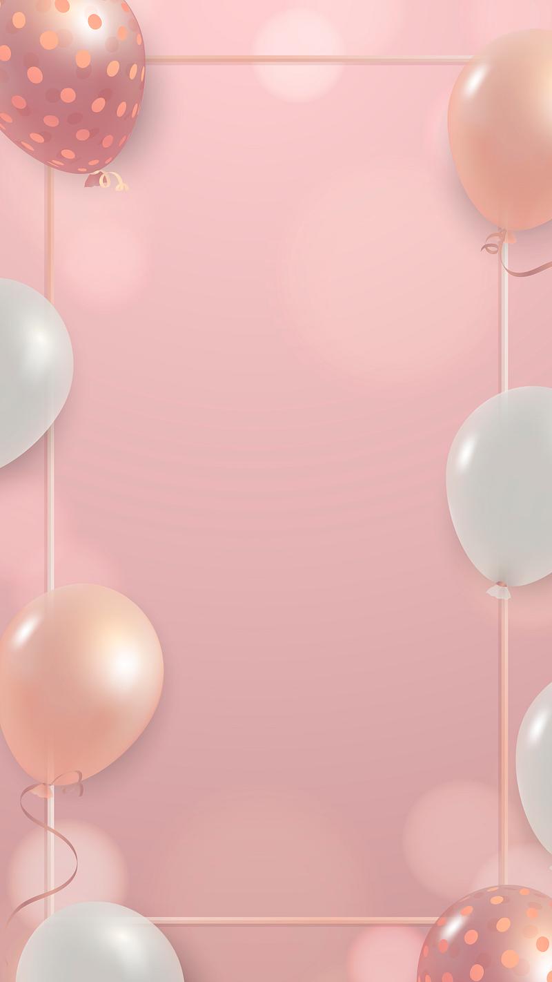 Cute pastel blue balloons | Royalty free stock illustration - 1224772