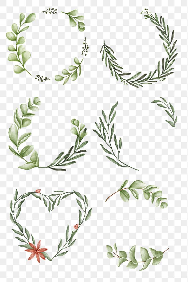 Botanical Wreath Png Royalty Free Stock Transparent Png 2032914