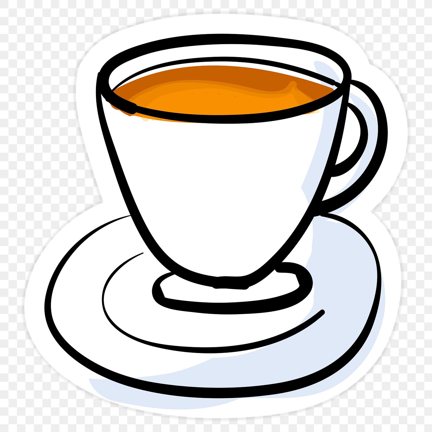 Download Coffee cup sticker png | Royalty free stock illustration - 2034657