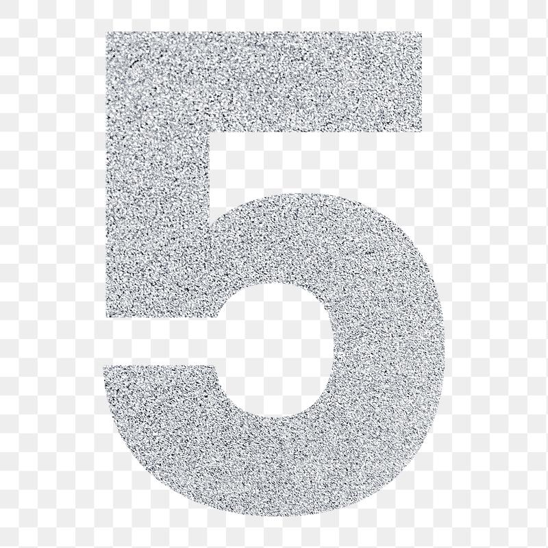 golden glitter number set free transparent png 2107870