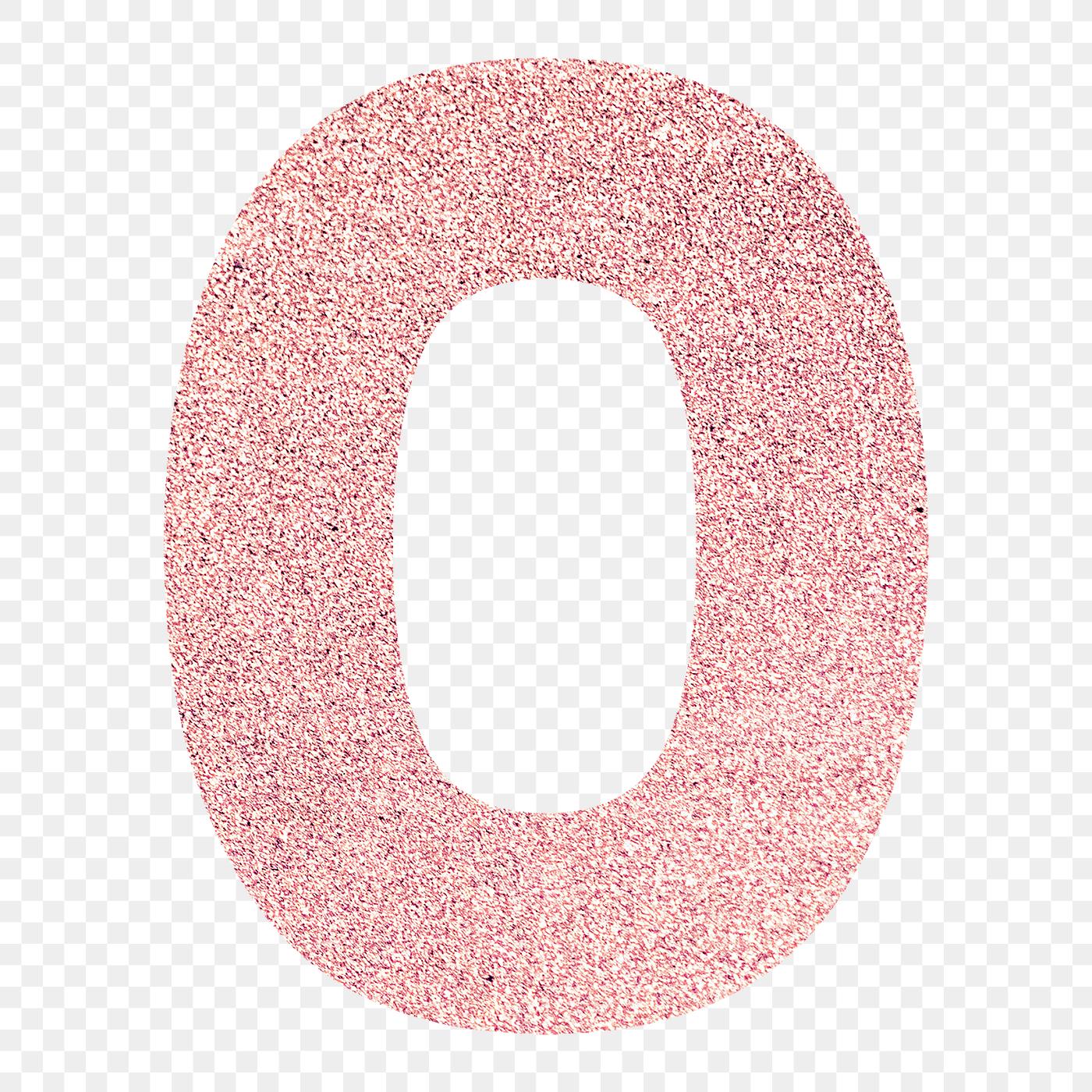 number 0 glitter typography free transparent png 2107793