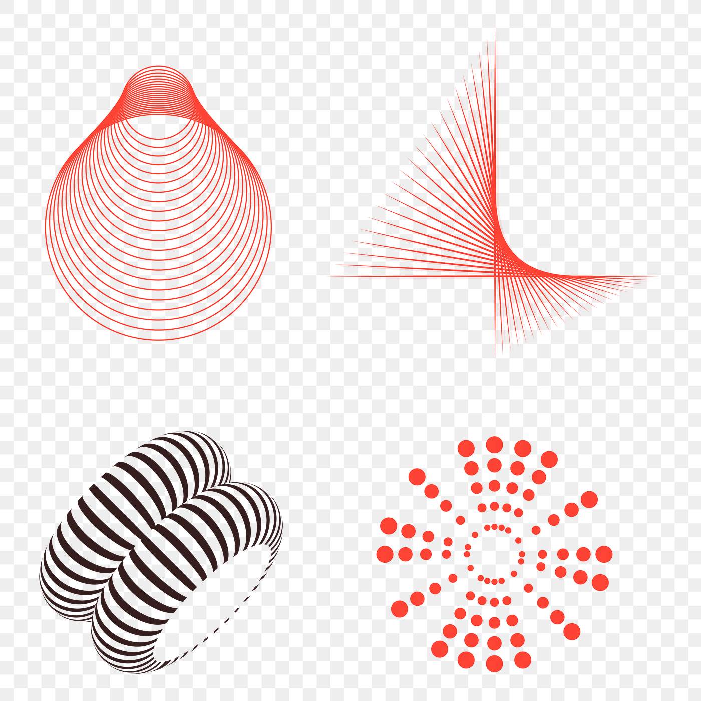 Geometric shapes set png | Royalty free stock transparent png - 2051806