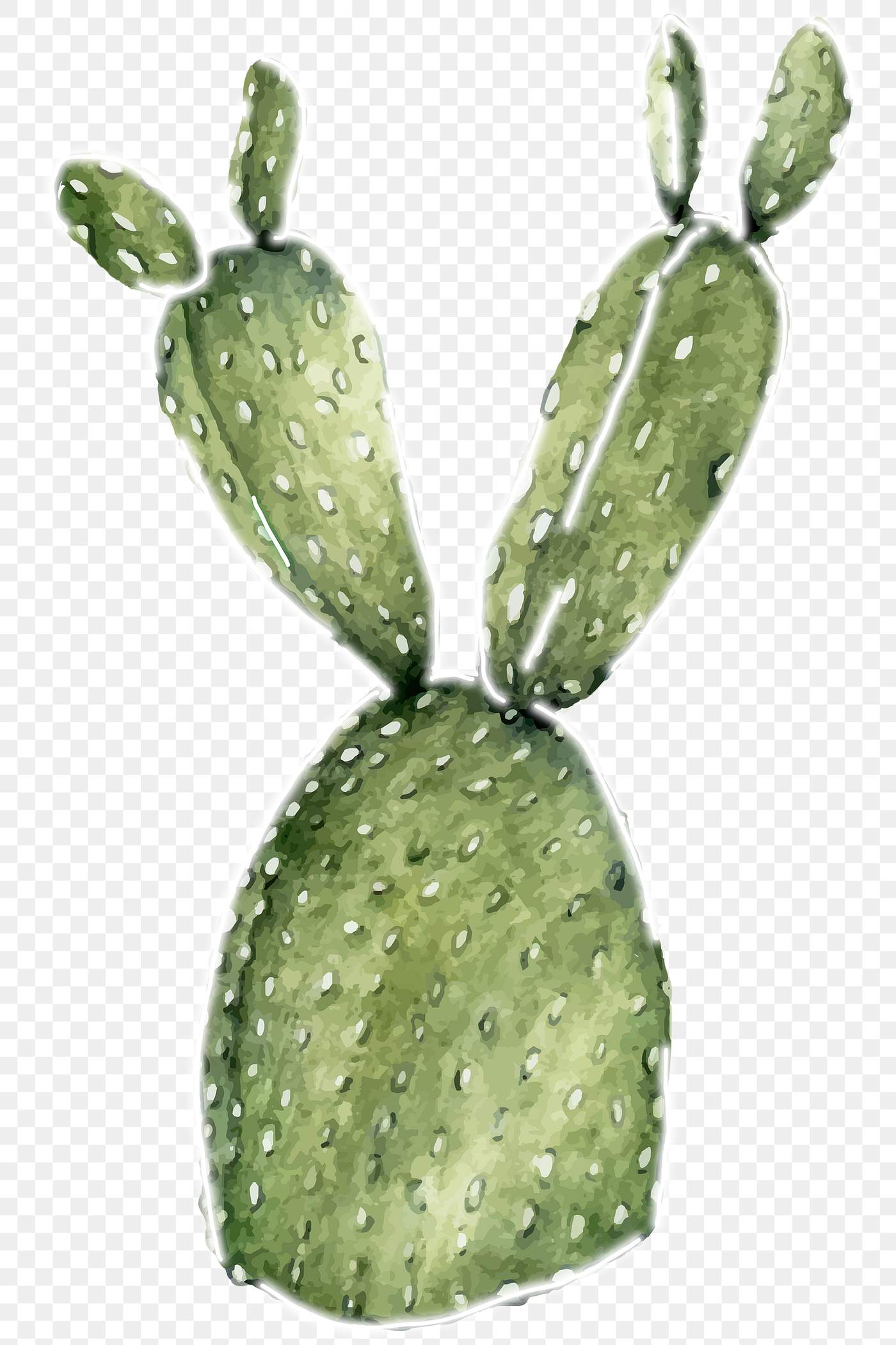Neon cactus design png | Royalty free stock transparent png - 2103132