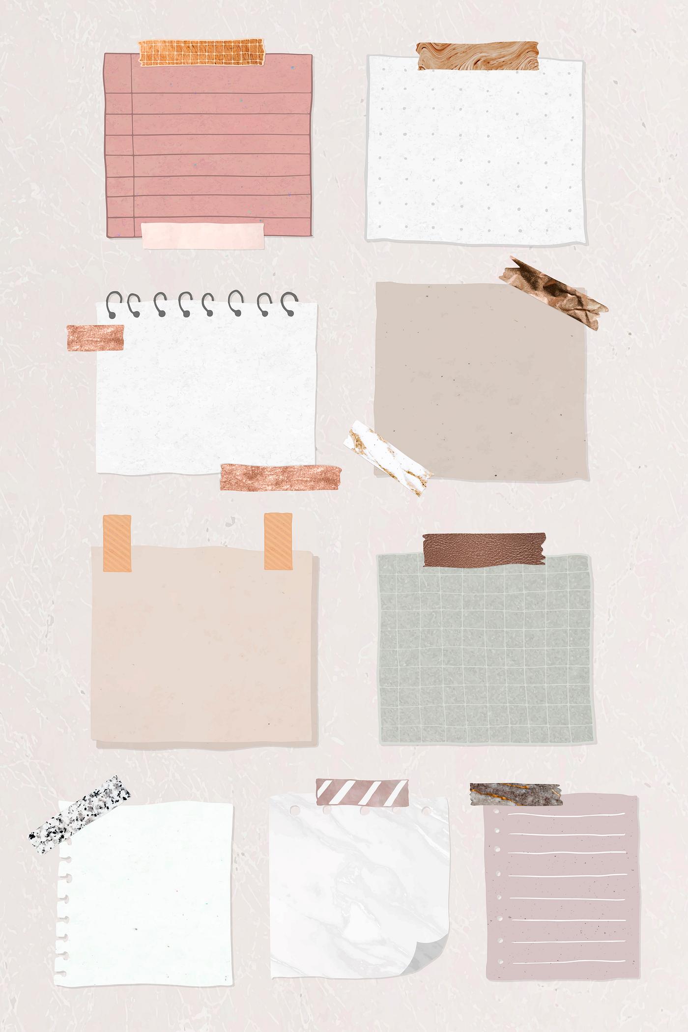 Blank note paper set | Royalty free stock illustration - 2100710 Blank note paper set | Royalty free stock illustration - 2100710