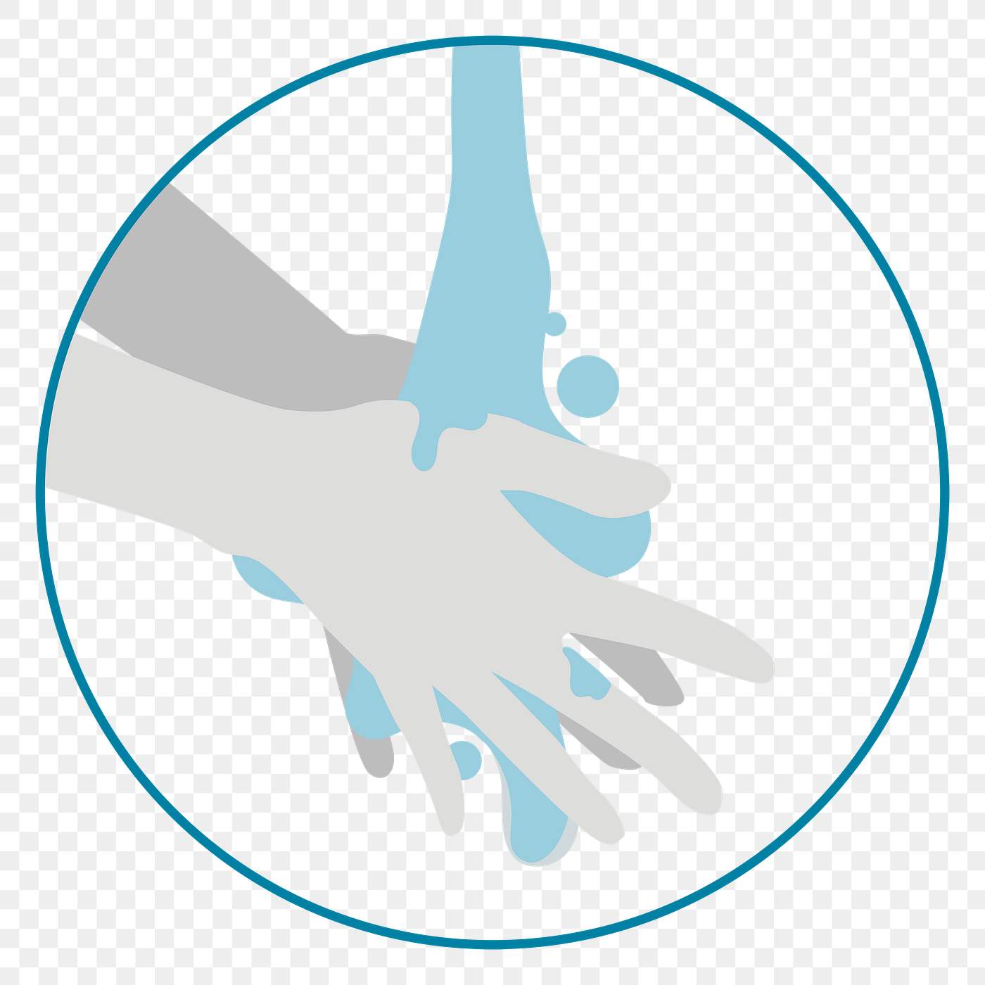 Hand Washing Procedure To Disinfect Against Covid 19 Transparent Png Free Transparent Png 2285503