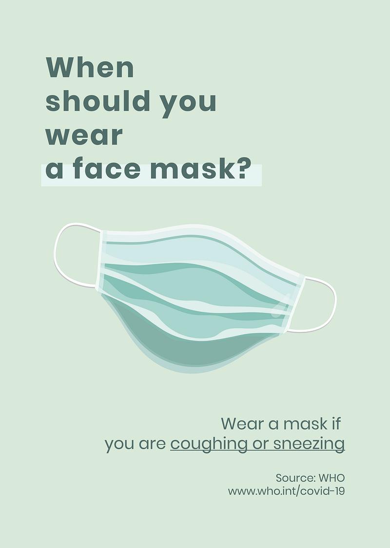 Covid 19 Awareness And Protection Guidelines Sourced From Who