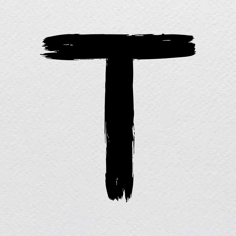 Letter T Brush Images | Free Photos, PNG Stickers, Wallpapers & Backgrounds  - rawpixel