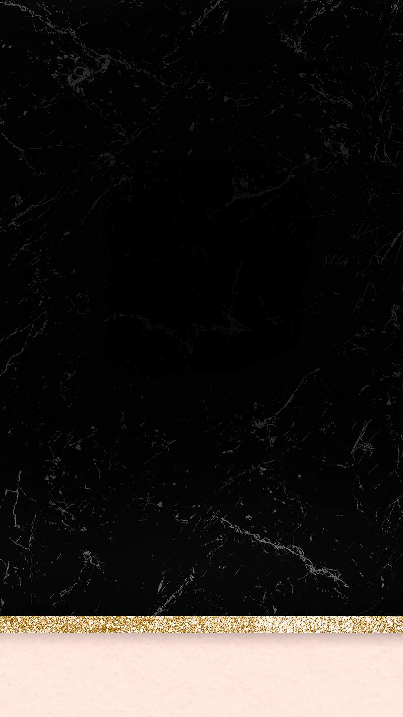Black Aesthetic Marble Golden Sparkly Mobile Lockscreen Wallpaper download premium illustration of black aesthetic marble golden sparkly