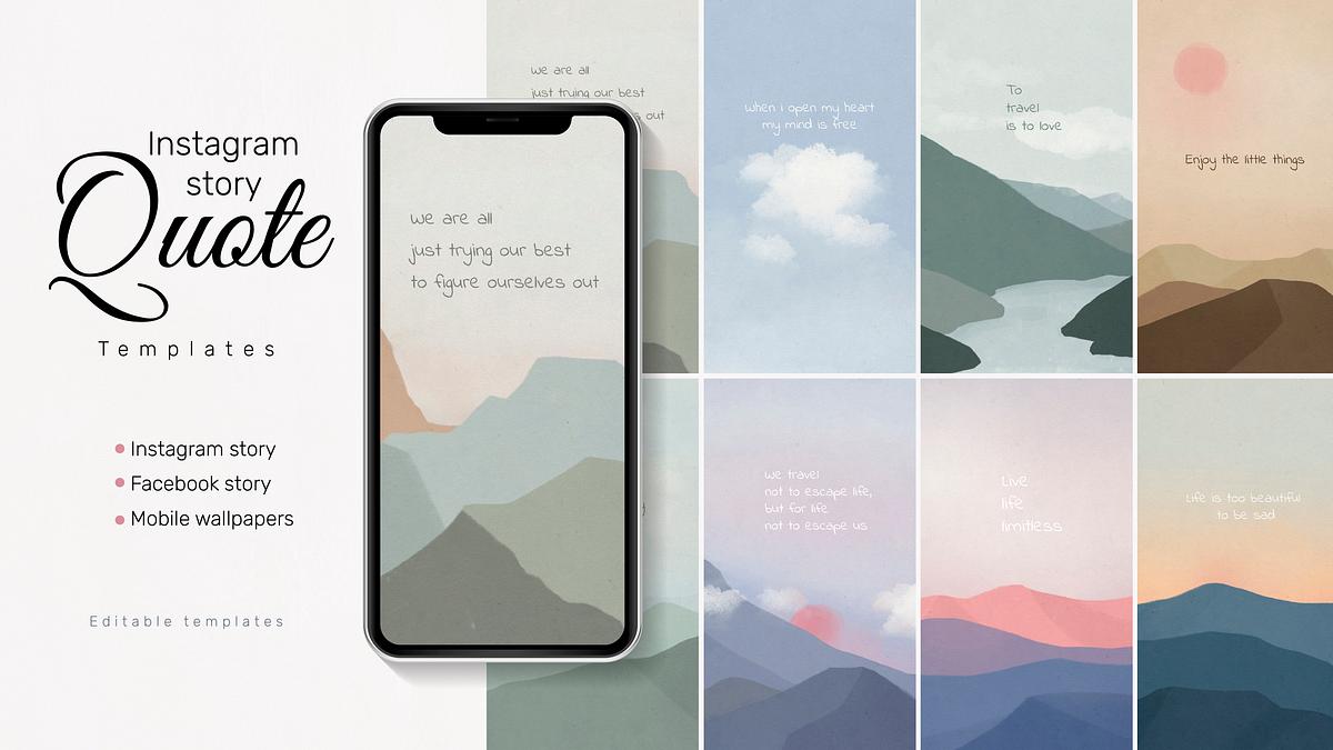 Motivational quote template psd on landscape Premium PSD rawpixel
