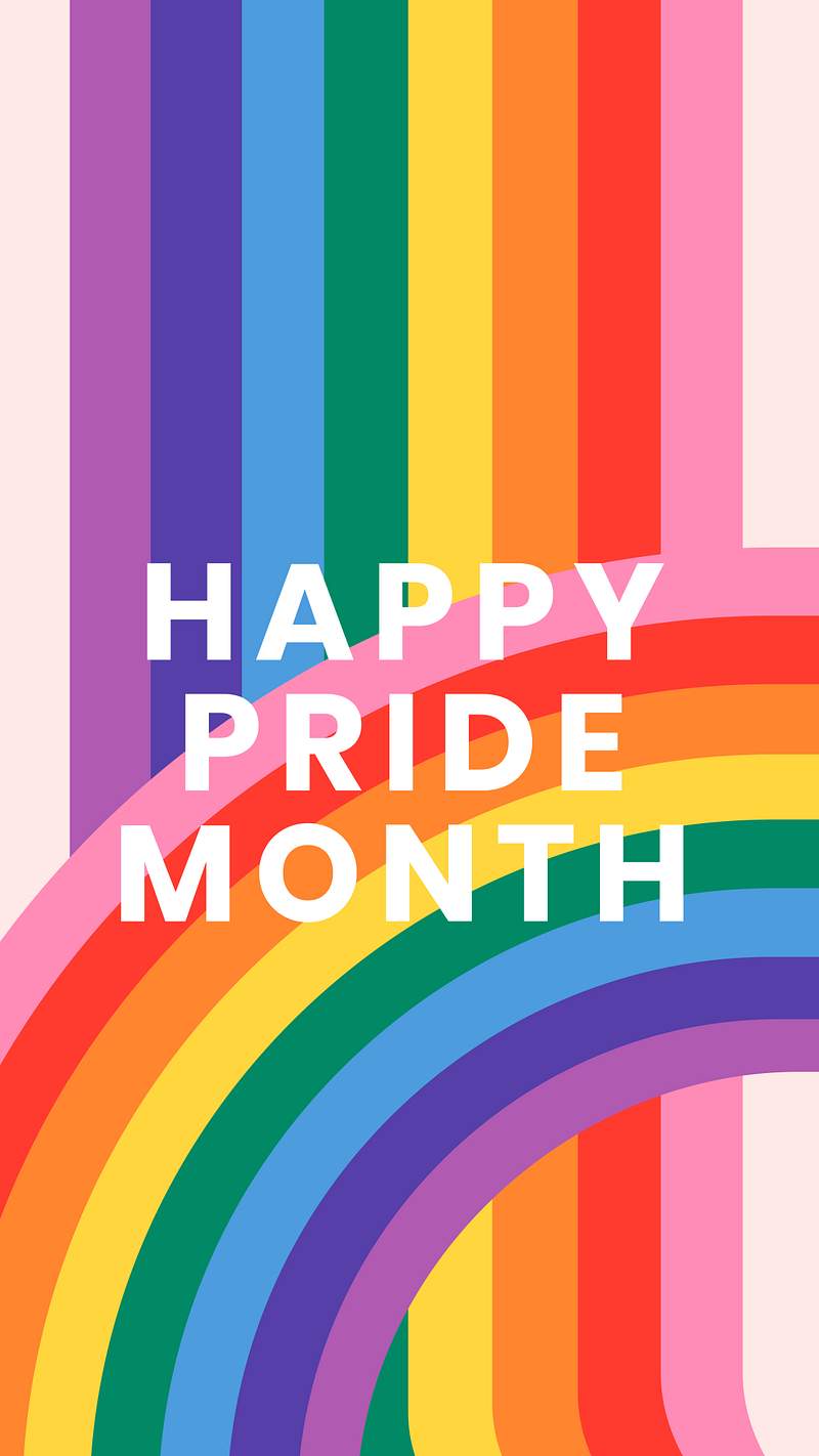 Lgbtq Happy Pride Month / Happy Pride Concept With Happy People