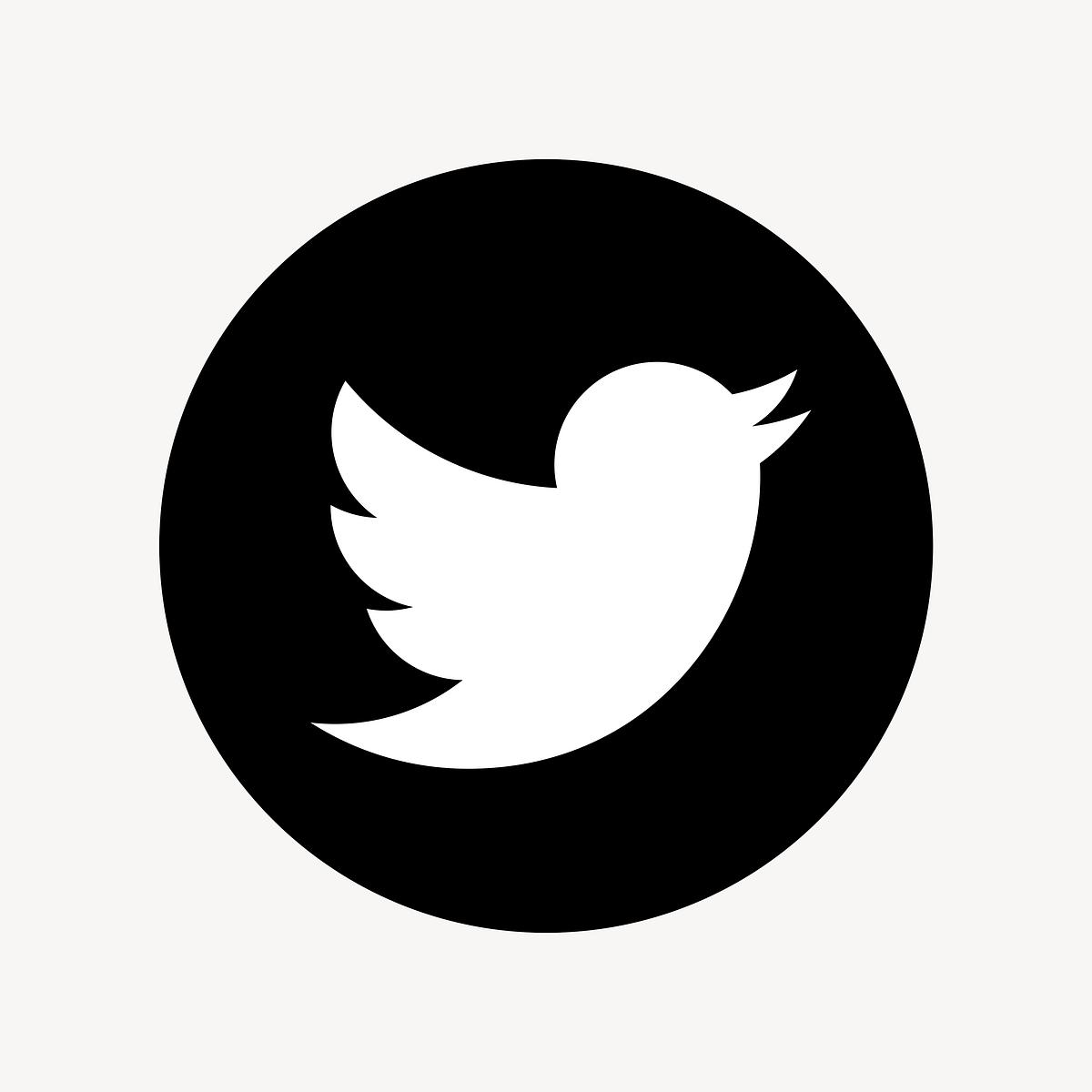 Twitter flat graphic icon for social | Free Icons - rawpixel