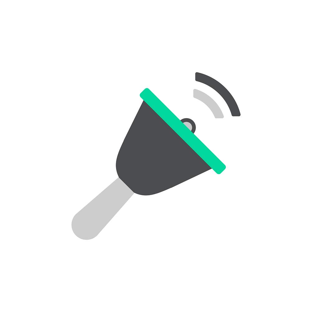 Illustration of alarm bell | Free Vector - rawpixel